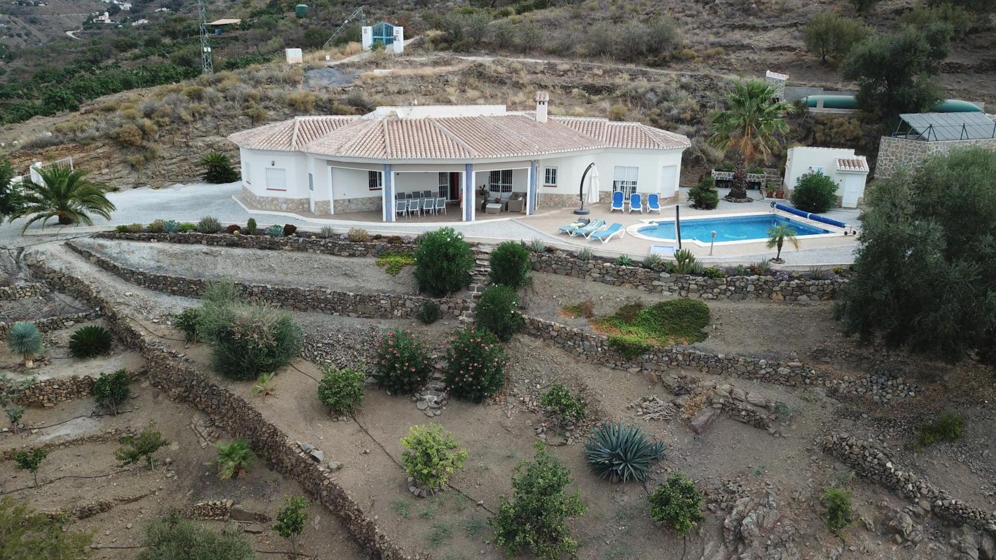 Villa Camakini With Heated Pool And Sea View Arenas  Exterior foto