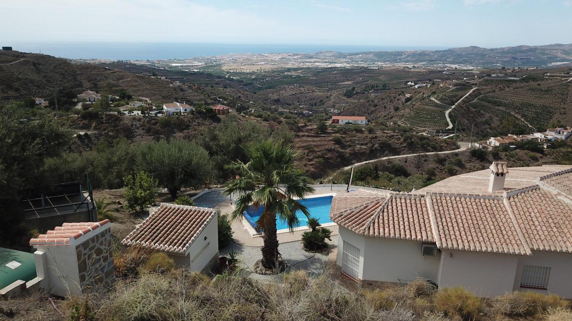 Villa Camakini With Heated Pool And Sea View Arenas  Exterior foto