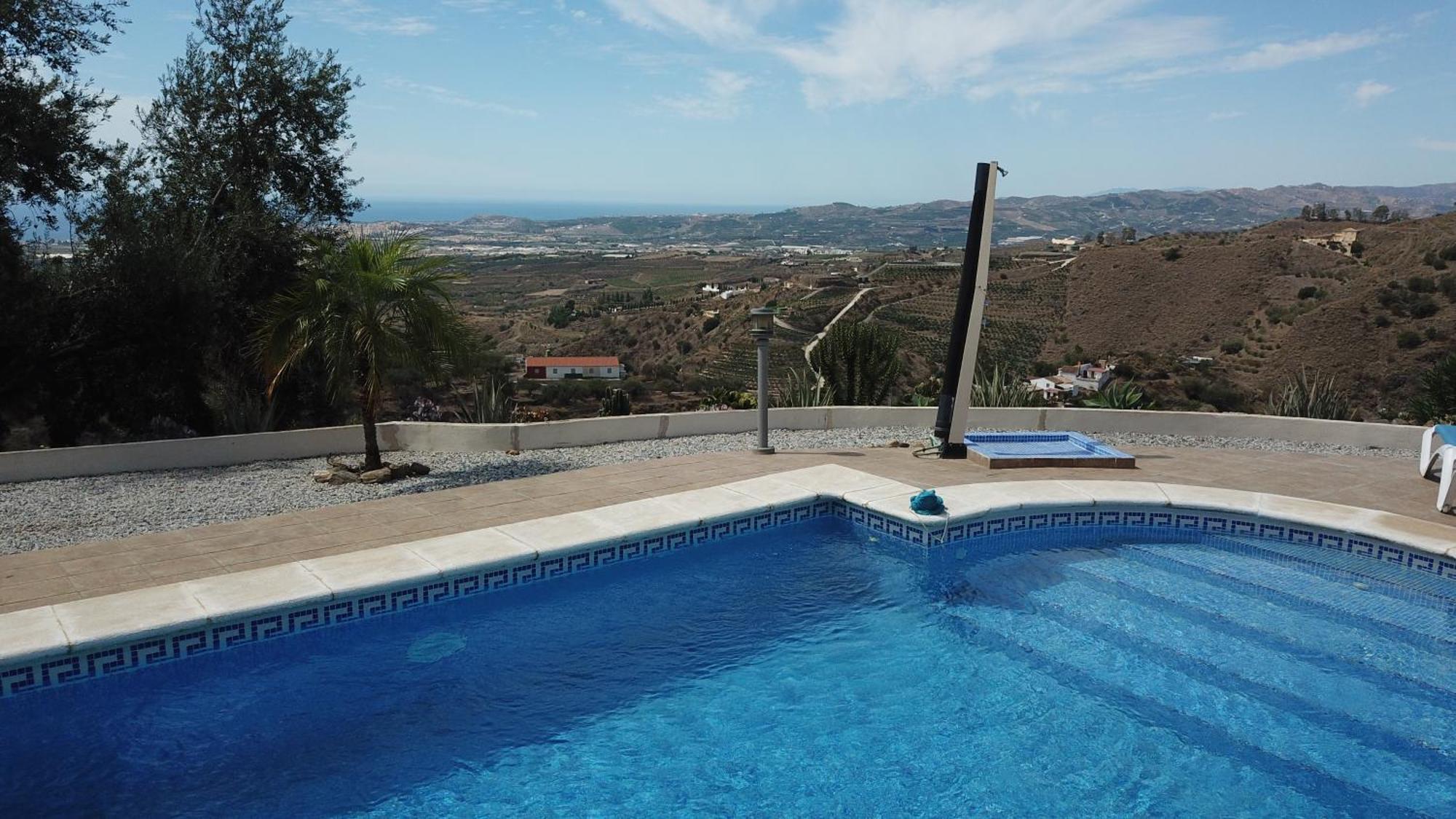 Villa Camakini With Heated Pool And Sea View Arenas  Exterior foto